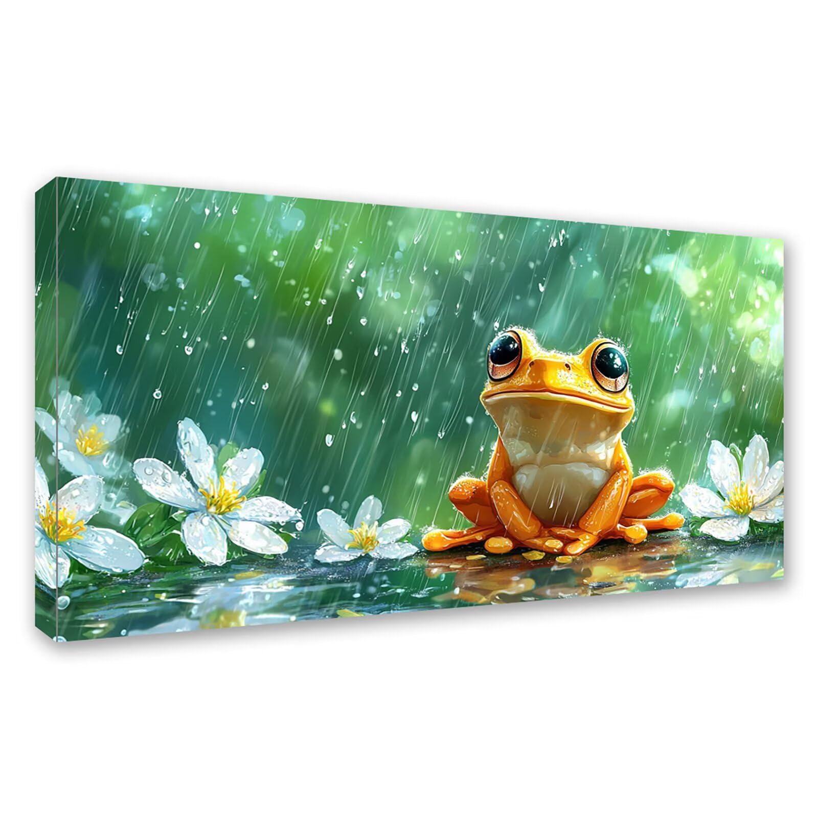 Diamond Painting Grande 200x100cm Rana Diamond Painting Adultos, DIY Animal Pintura de Diamante Manualidades Adultos, 5D Cuadrado Rhinestone Bordado Punto de Cruz para Home Decoration Regalo 0J-203