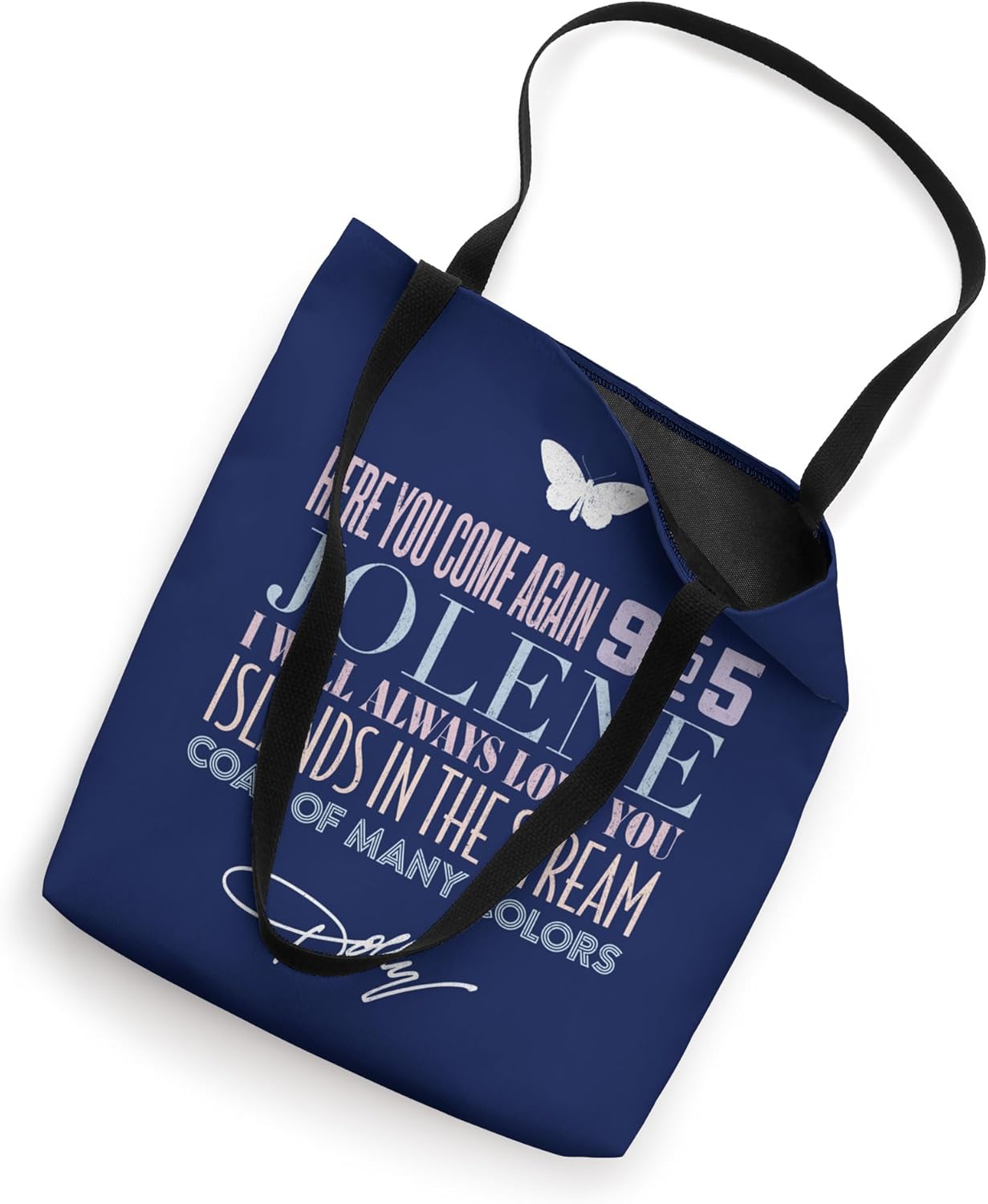 Dolly Parton Greatest Hits Tote Bag