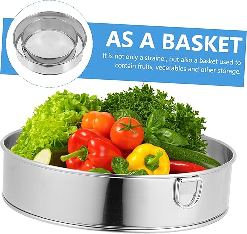 Miniatura 8 de Colador de malla para filtro de café, colador de malla ultrafina, colador de harina de acero inoxidable, colador de harina de acero inoxidable,