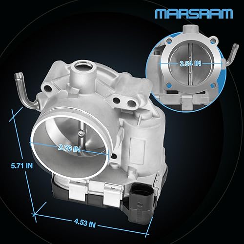 Miniatura 5 de Marsram Cuerpo electrónico del acelerador compatible para Jetta VW Volkswagen Beetle Golf Passat Rabbit 2.5L OE: 07K133062A, 07K-133-062-A,