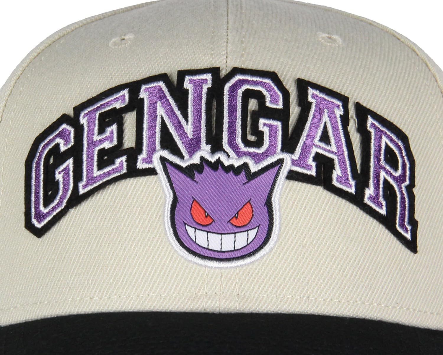 Bioworld Pokemon Adult Embroidered Precurve Snapback Hat for Men and Women - Image 5