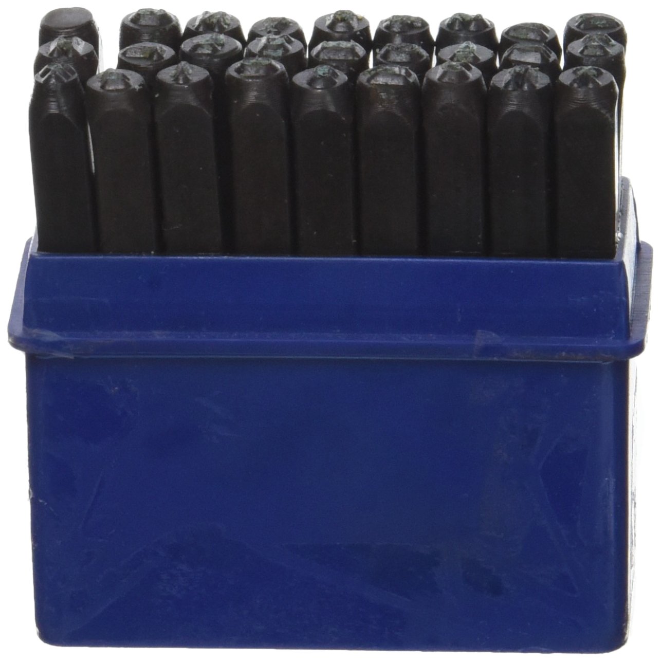 Vigor 4031004 Punches/Letters Plastic Box, 25 Letters Art. 600