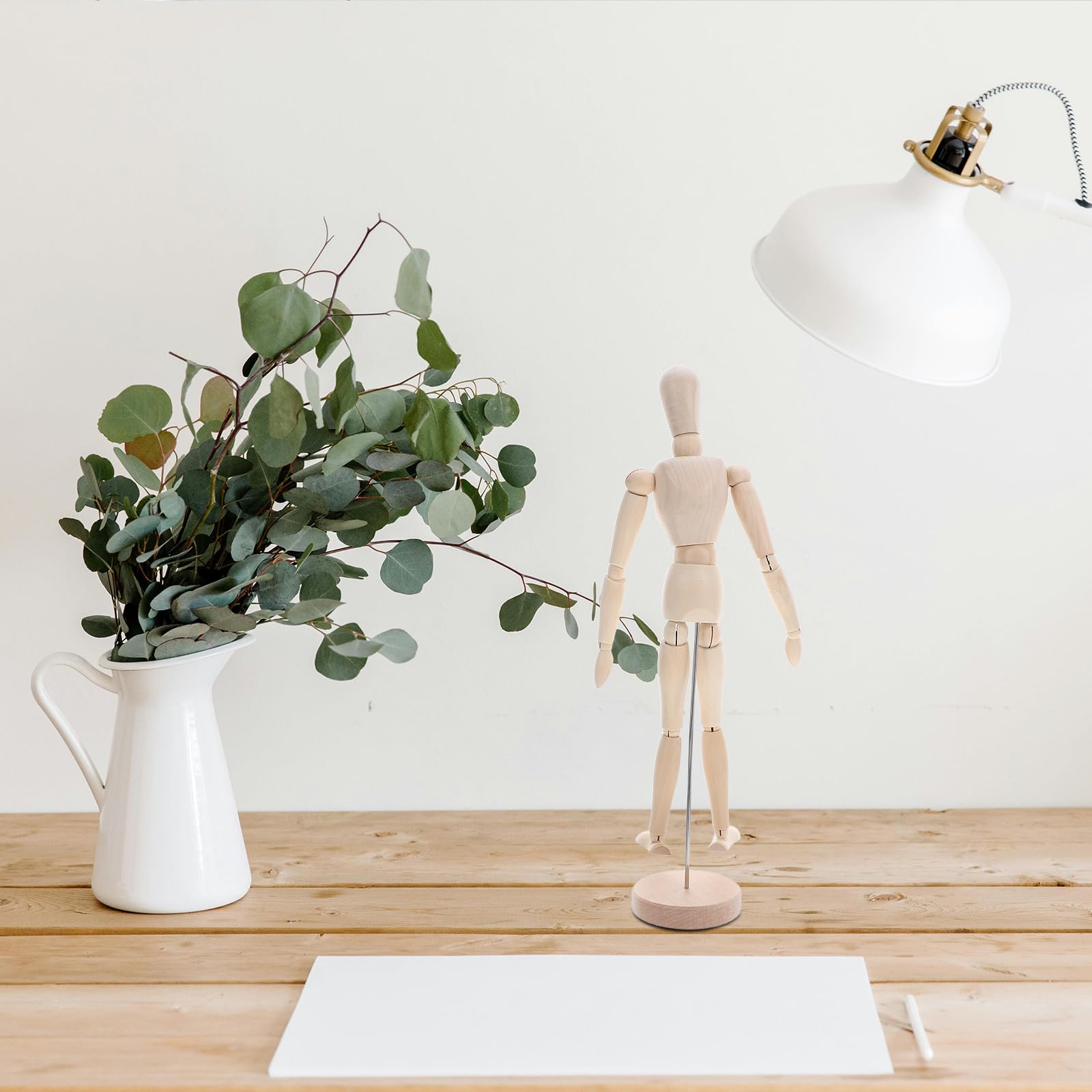 SEWACC Mannequin en Bois Articulé pour Dessin D’Artiste 16 Pouces