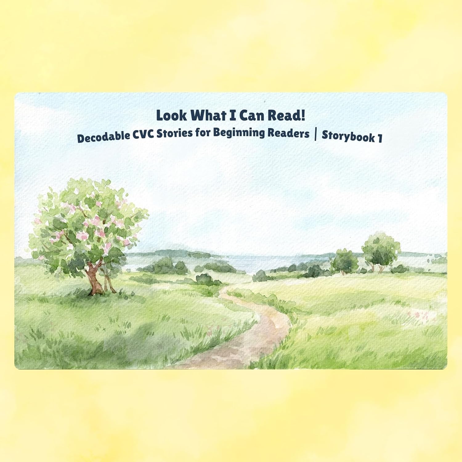 Look What I Can Read! : Decodable CVC Stories with Short Vowel Sounds for Pre-K & Kindergarten | Beginner Phonics Readers | Storybook 1