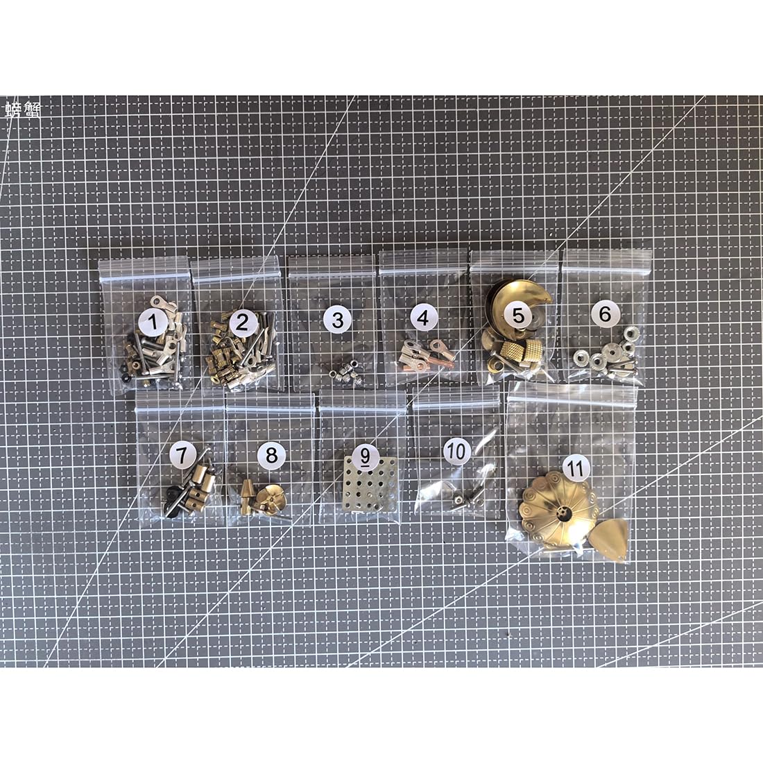 3D Metall Puzzle Erwachsene Mechanisches Krabben Montage Kit 100+ Stück | Fördert Feinmotorik und Kreativität für Modellbau Fans und Kreative DIY Liebhaber Angenehme Montage Detailreicher Gestaltung