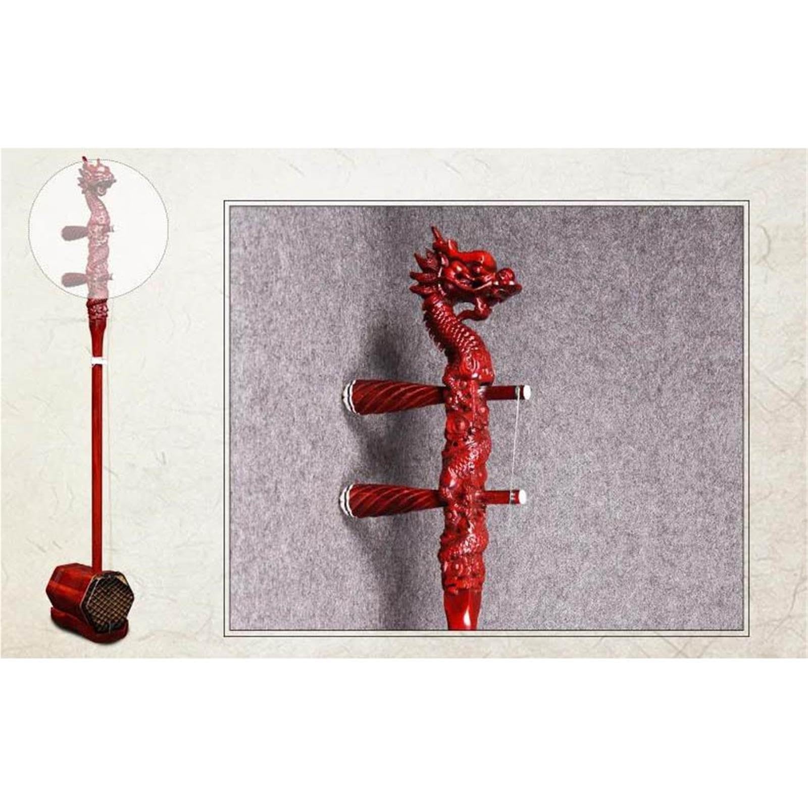 Principiante Erhu Rendimiento Profesional Erhu De Sándalo Morado