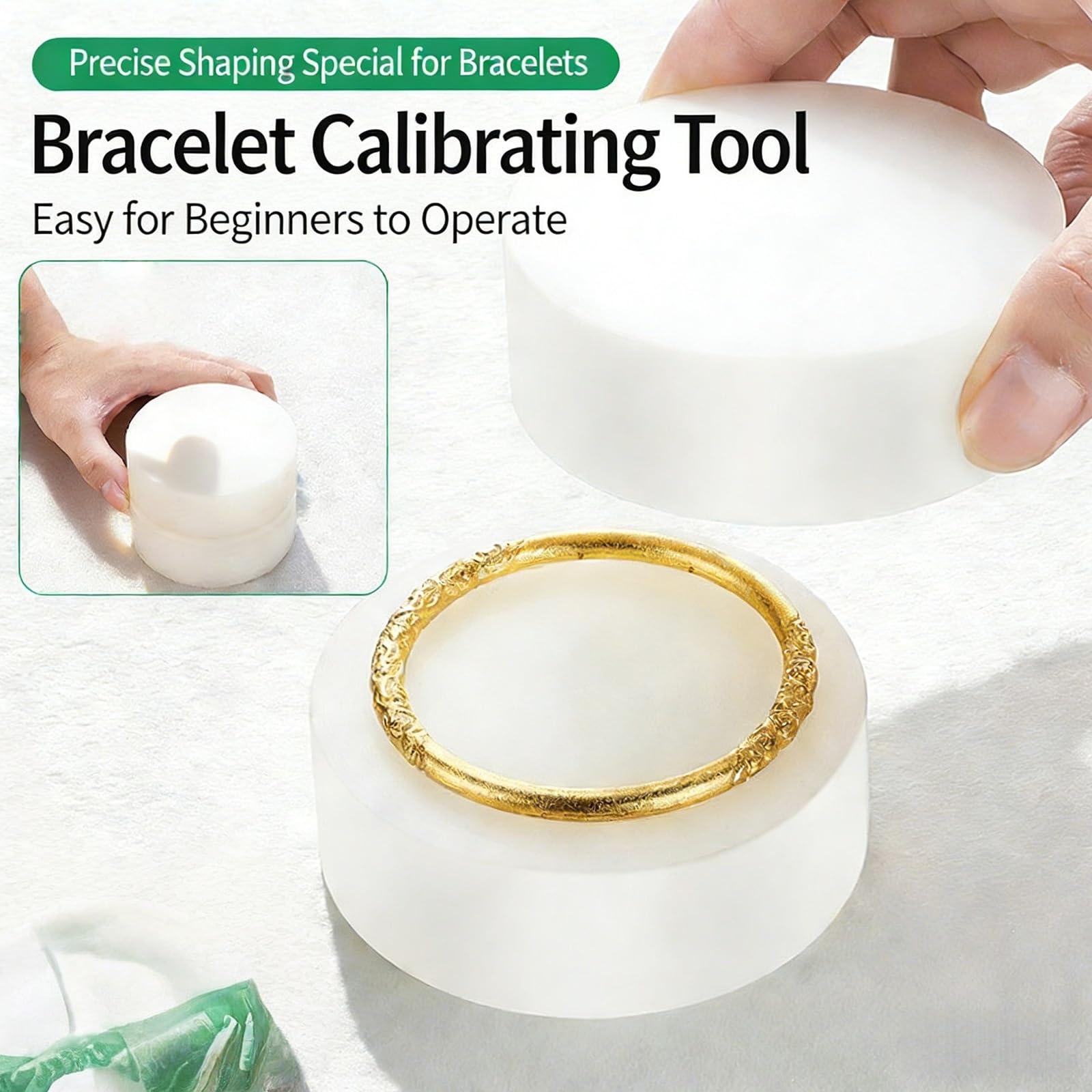 Outil professionnel d'aplatissement de bijoux essentiel, texture en nylon pour remodeler avec précision des accessoires métalliques