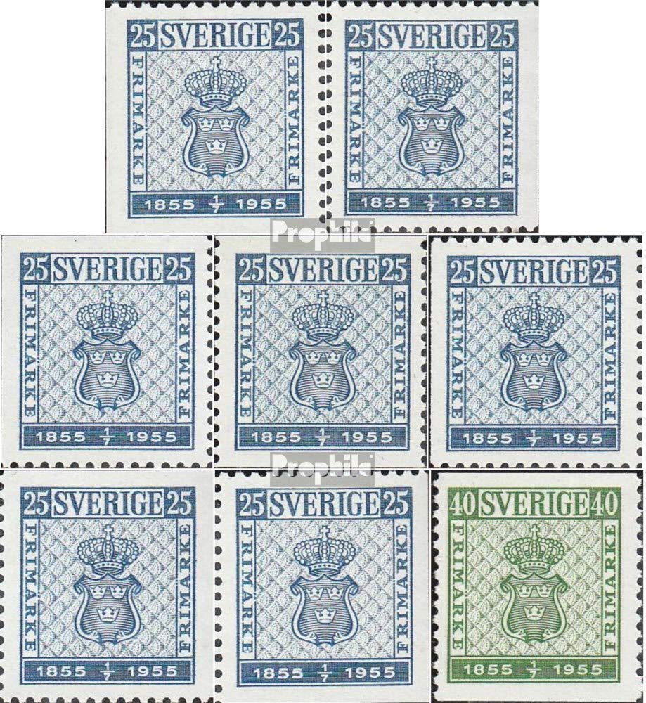 Sweden 402A,Dl,Dr,Elo,Ero,Elu, Eru,403A (complete.issue.) 1955 100 J. Stamps (Stamps for collectors)