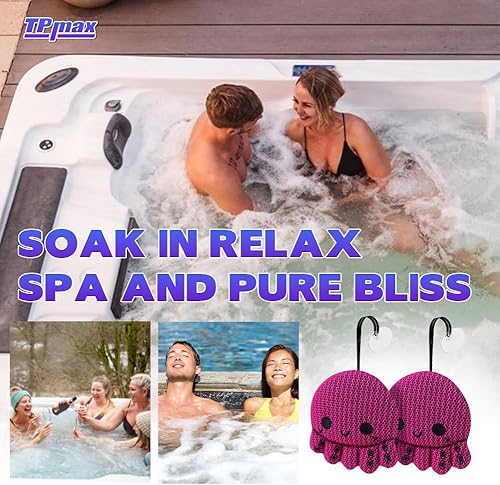 Miniatura 6 de TPmax Absorbedor de espuma reutilizable para bañera de hidromasaje y esponja absorbente de aceite, accesorios imprescindibles para bañera de