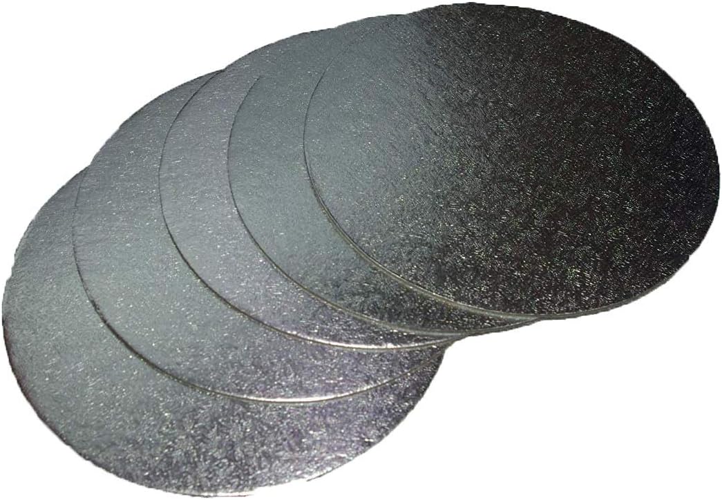 Round CutEdge Cake Boards Decoration Support Cards (10, 6 Inch