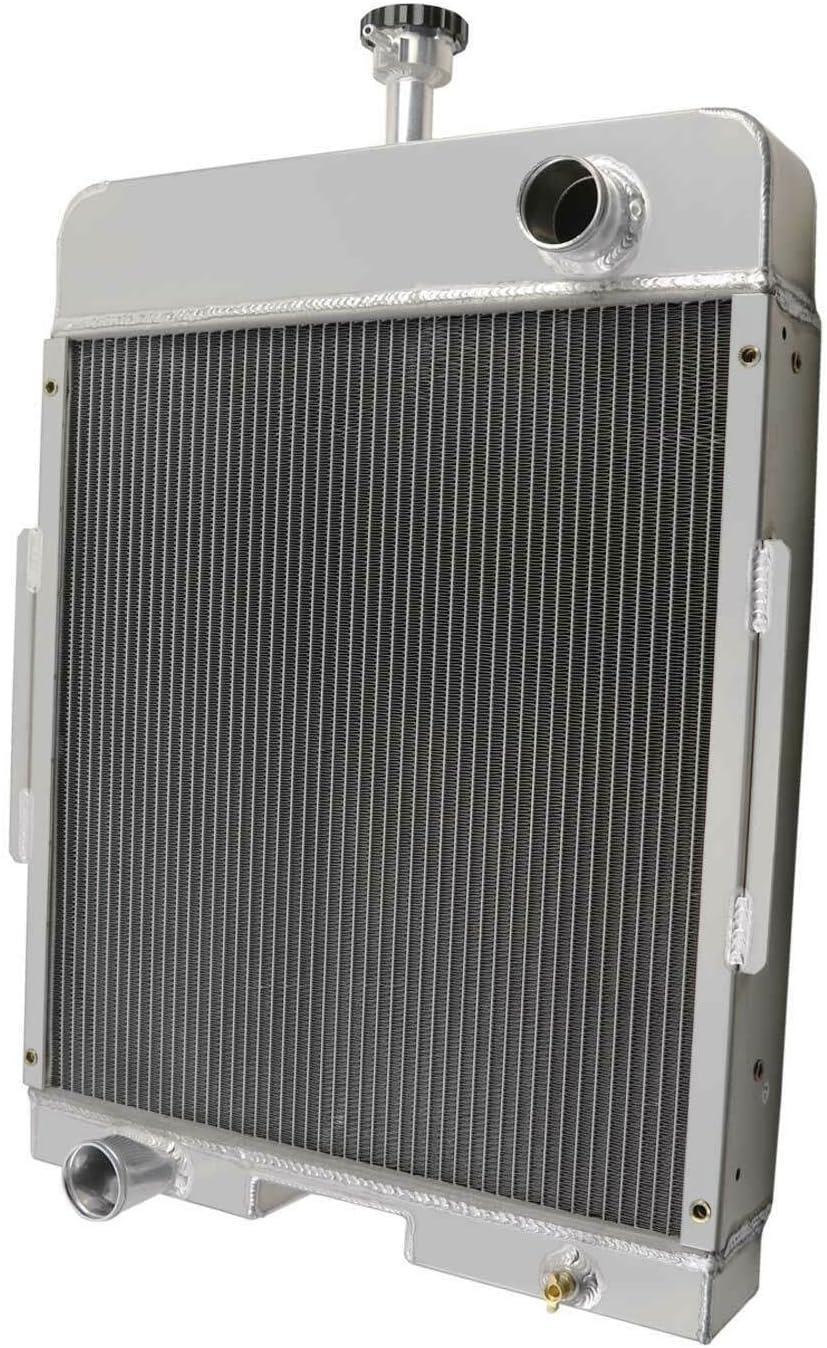 4 Row Aluminum Radiator Replacement for International &Case IH Farmall Tractor 656 706 756 766 2656 2706 378713R92 Tractor Radiators