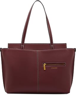 Miraggio Linda 16 Inch Laptop Tote Bag For Women Office Use | Office Tote Bag With Zipper Closure | Stylish Totes Price In India
