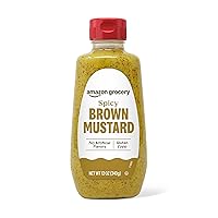 Vista 12 de Marca Yaxa - Mostaza amarilla Happy Belly, kosher, 20 onzas (Paquete de 1)