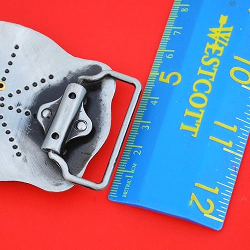 Miniatura 6 de US 2005 Oregon State Quarter BU Uncirculated Coin Silver Tone Belt Buckle NEW - Beautiful Western Scroll Design