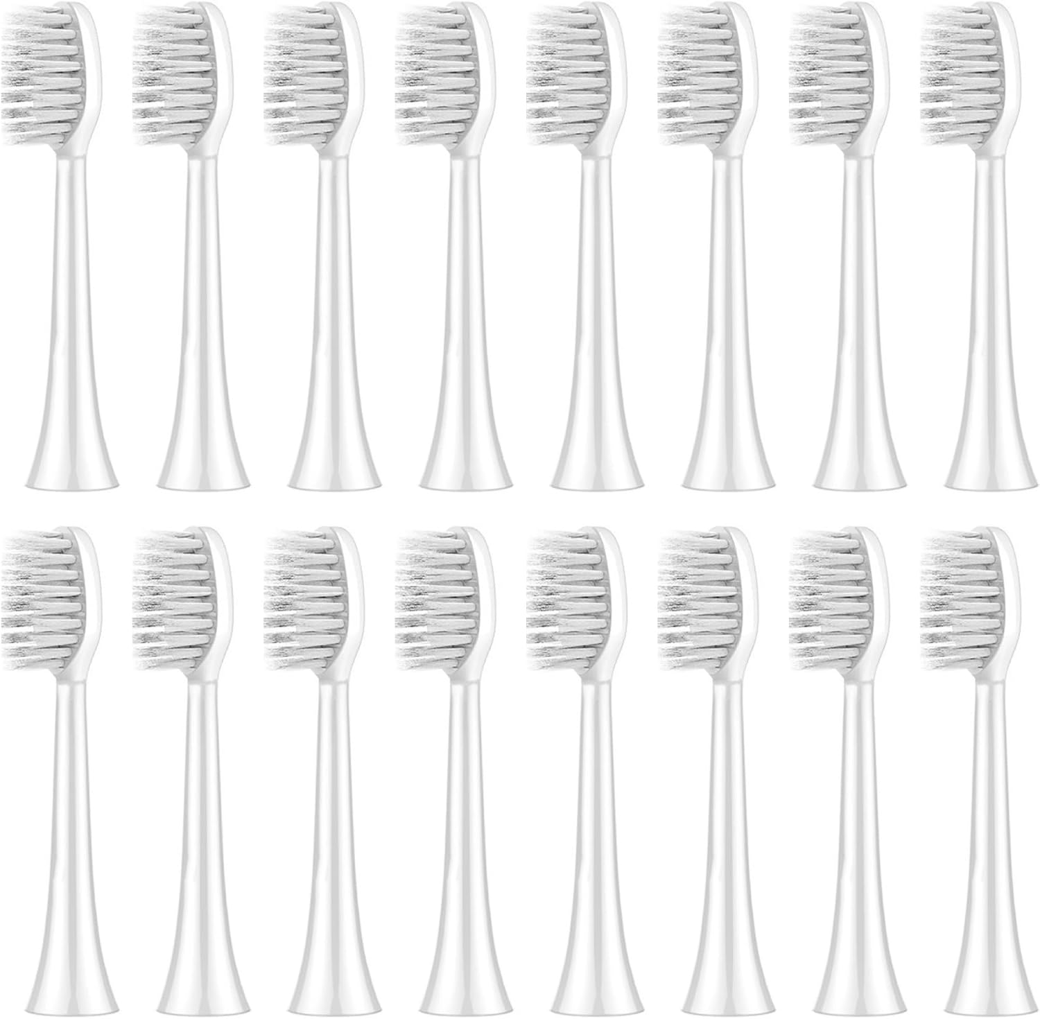 Compatible for Colgate Glint 1 Electric Toothbrush, Replacement Heads, 8 Pack(16pcs Standard Clean)