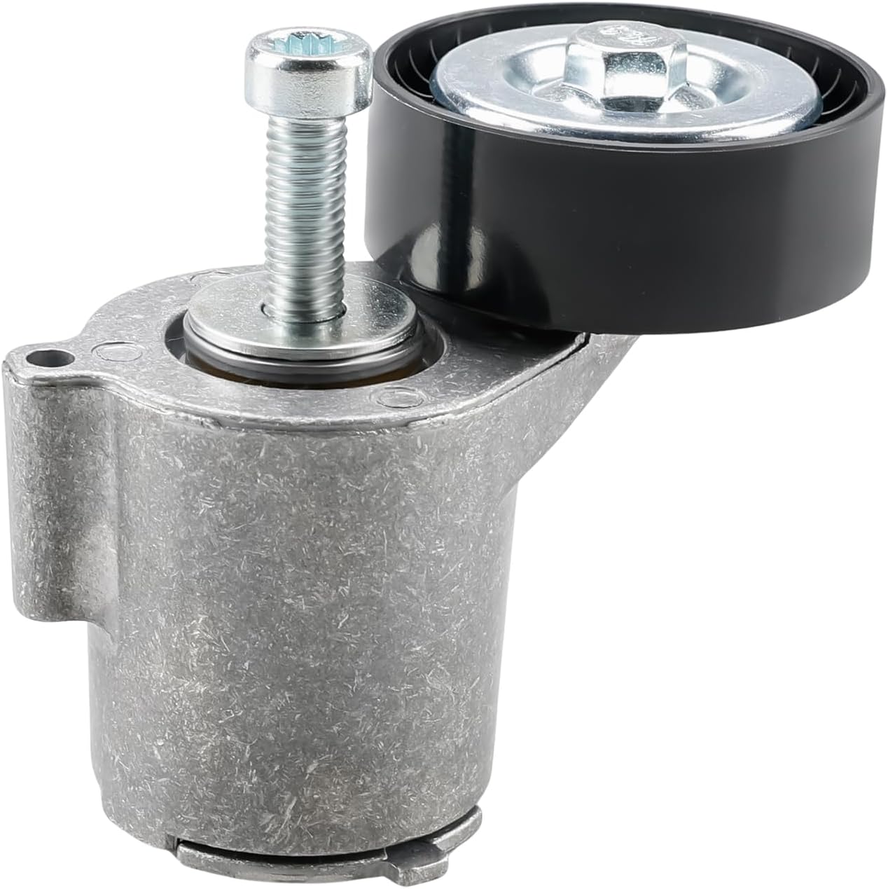 Drive Belt Tensioner Assembly Compatible with Audi TT Quattro Volkswagen Beetle Bora Golf Jetta Passat Rabbit Belt Tensioner Pulley Replacement for 38315 07K903315T 07K903315J 07K903315G