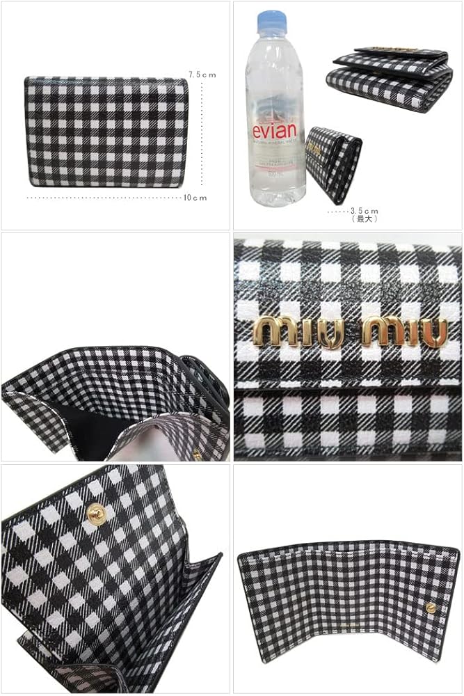 Amazon | MIUMIU(ミュウミュウ) ミニ財布 三つ折り レディース 5MH021 Amazon | MIUMIU(ミュウミュウ) ミニ財布 三つ折り レディース 5MH021