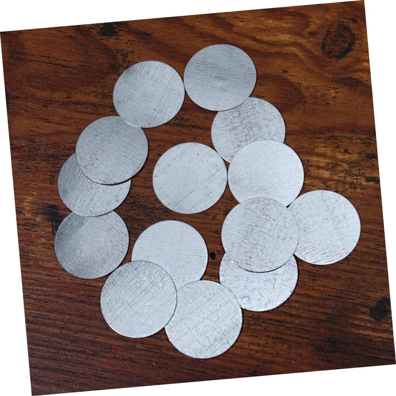 FOMIYES 300pièces Plaques Adhésives Rondes Double-sided Pour Maquillage Outils De Fond Yeux Pour Et Femmes