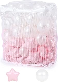 Ball Pit Balls - BPA&Phthalate Free Non-Toxic Crush Proof Play Balls Soft Plastic Balls Soft Plastic Ball for Toddlers Baby Kids