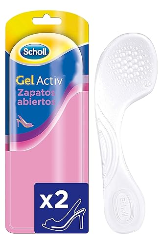 Scholl Gel Activ - Plantillas abiertas para zapatos para mujer, 1 par