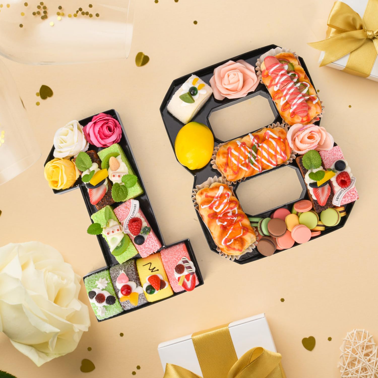 Number Box Oracle Form Fillable Cardboard Party Tray 14-inch Cardboard Number Box For ...