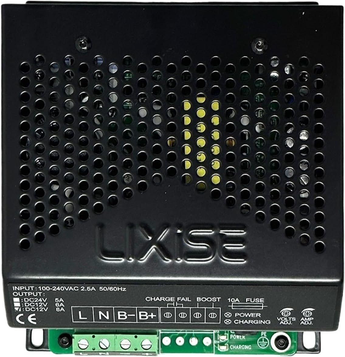 LBC1208 12V 8A Battery Charger Diesel Generator Intelligent Float Charger