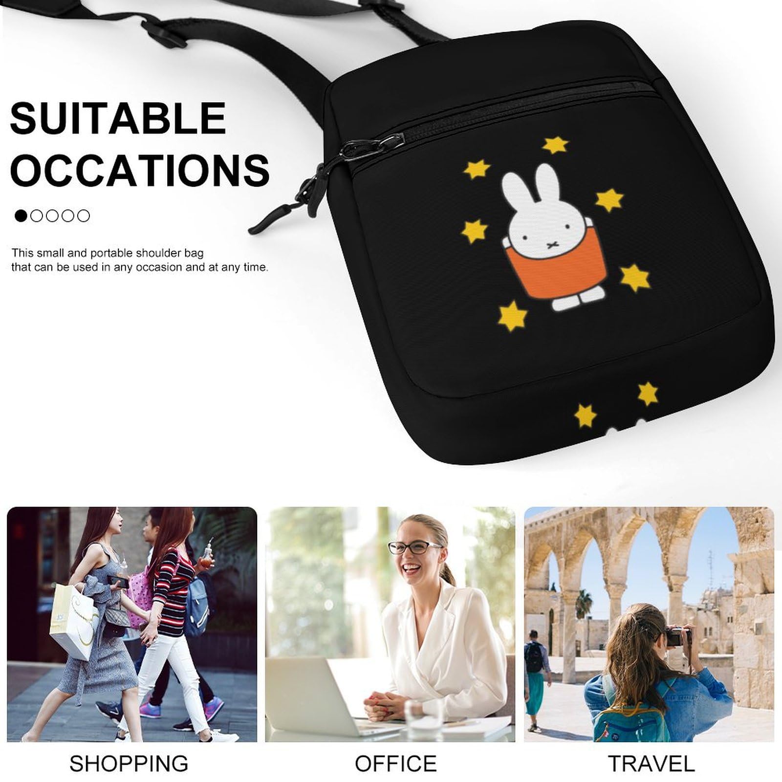 Amazon.co.jp: ポシェット ミッフィー 斜め掛けバッグ スマホポーチ