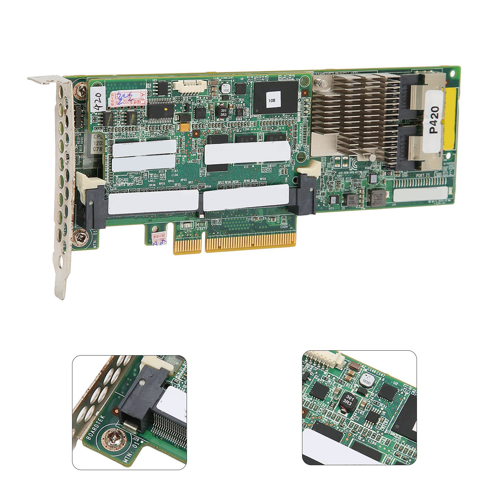 Scheda Array Server P420 1 GB FBWC 6 GB Controller a 2 Porte - Funzionalità di Archiviazione Avanzate Senza Eguali per Server Rack e Tower ProLiant Gen8