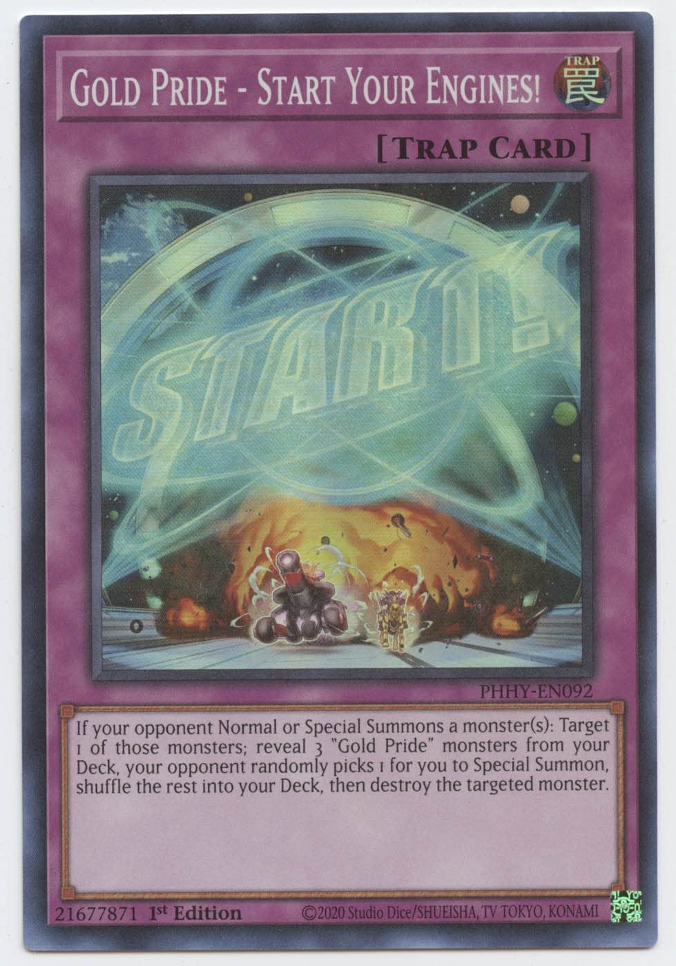 Amazon.com: Gold Pride - Start Your Engines! - PHHY-EN092 - Super Rare