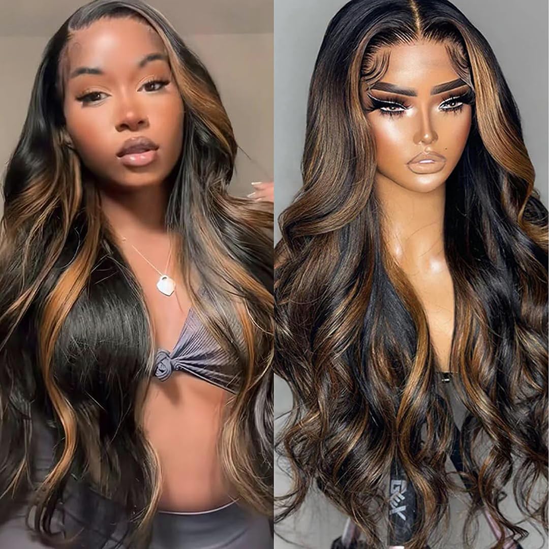 Bodywave Beauty Lace Front Wig #1b /30 13X4 Hd Lace Frontal Wig 30 32 34 Inch Body Wave Lace Front  main image 2