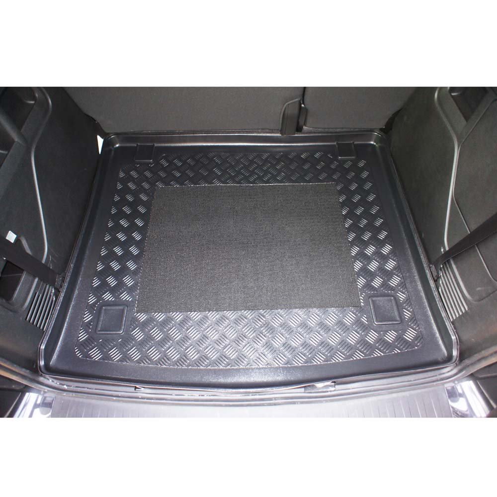 MTM Vasca Baule per Fiat Doblo II 2010-2022 Protezione Bagagliaio su Misura con Antiscivolo, Resistente, Facile da Lavare e Inodore, cod. 875