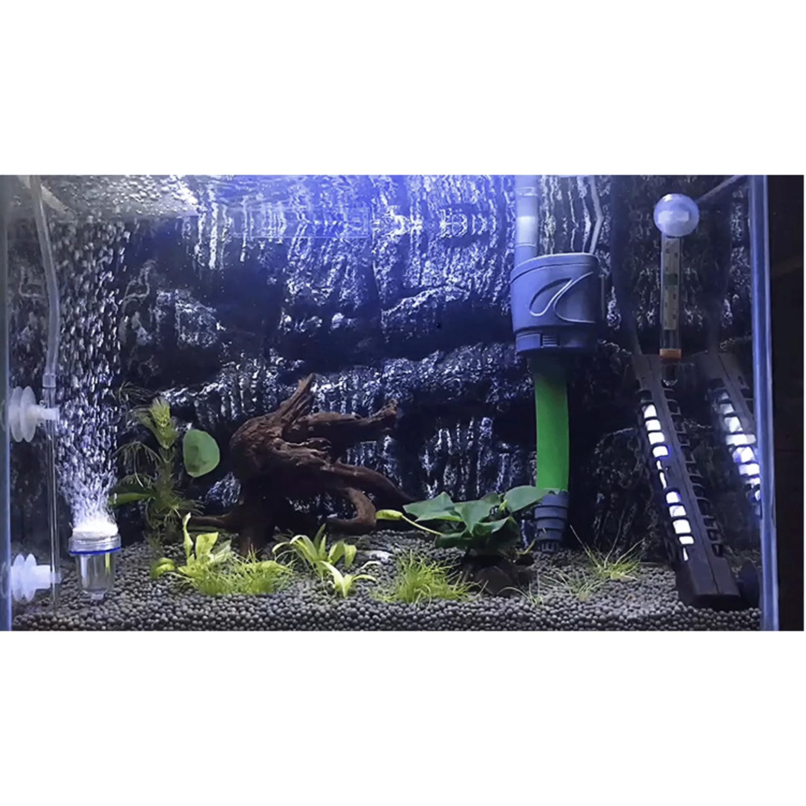 Barra Calentamiento Tanque Peces Calentador Acuario Universal Agua Mar Abierta Frecuencia Variable Inteligente,500W