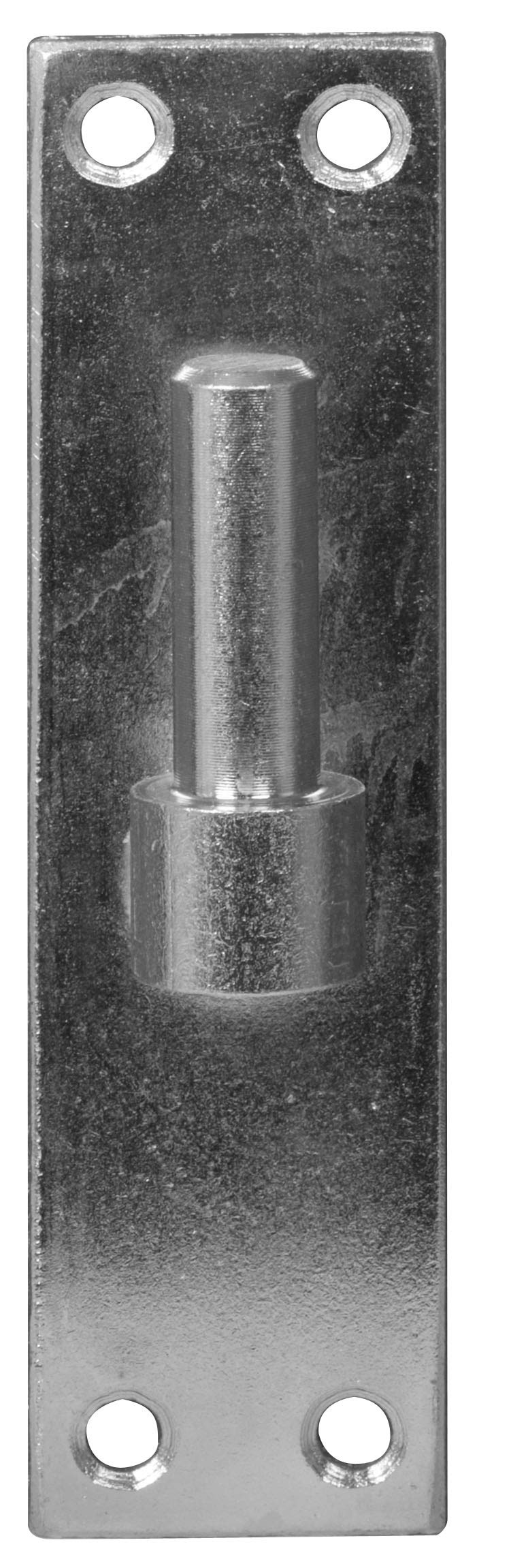 Square End Platinum Hinge Diameter 14 x 150 mm Zinc-Plated, Galvanised