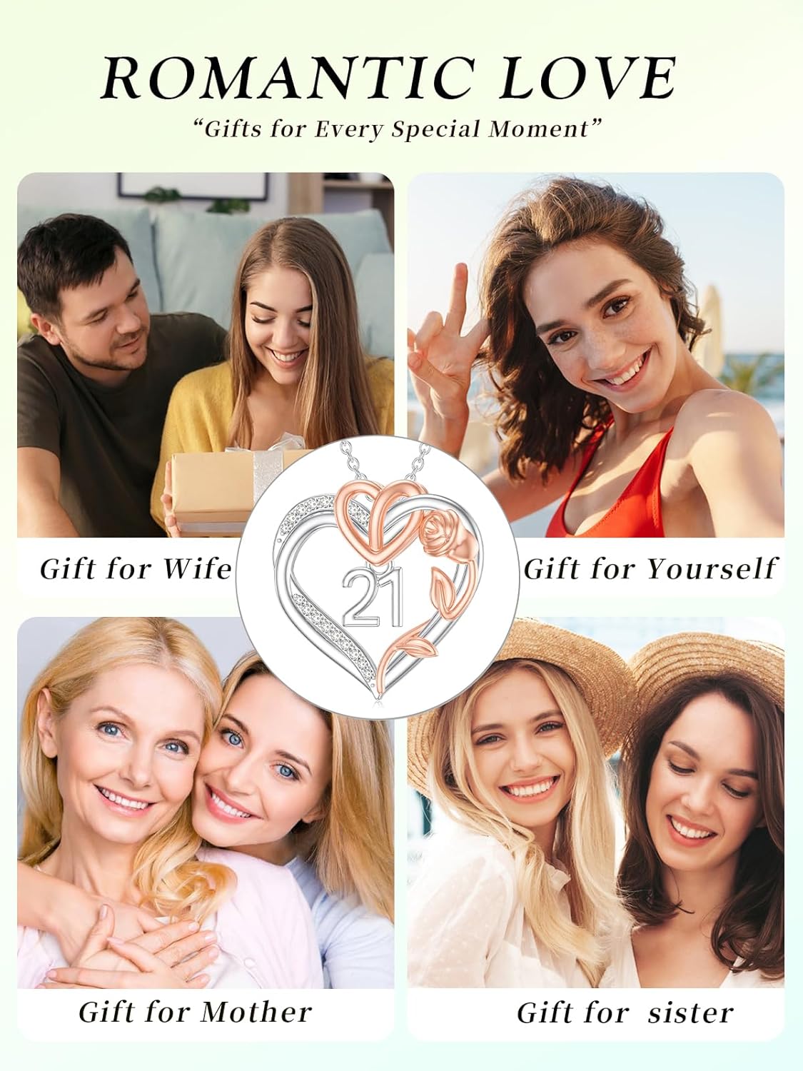 16th/18th/21st Birthday Necklace Birthday Gifts Jewelry 925 Sterling Silver Pendant for Women - Image 7