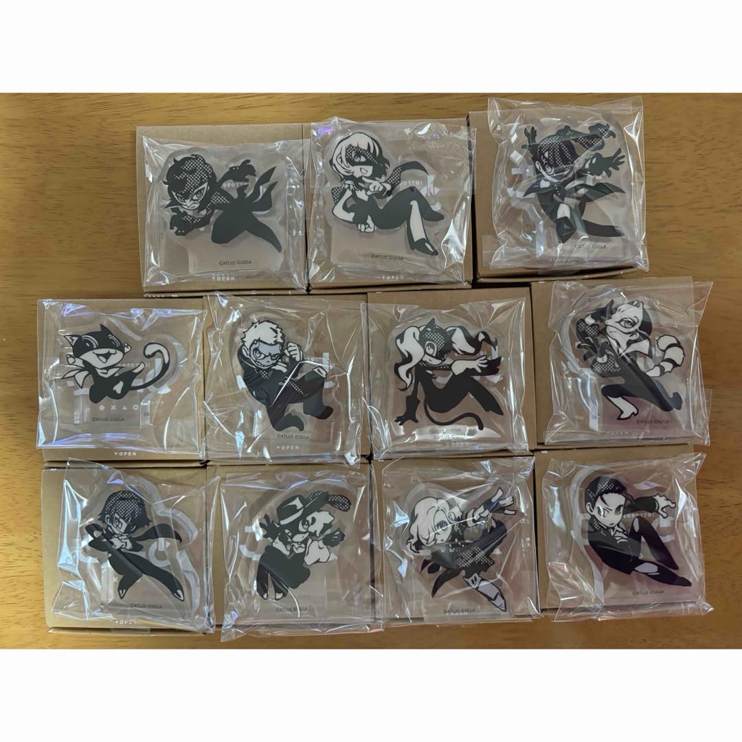 ペルソナ5 タクティカ　P5T ころっと アクリルフィギュア　全11種セット Amazon.co.jp: ペルソナ5 タクティカ P5T ころっと アクリル