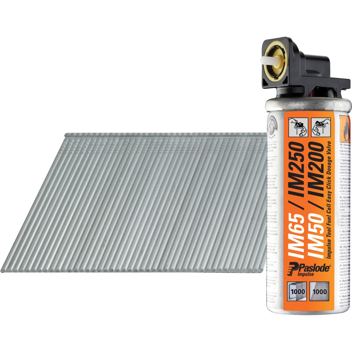 Timco Paslode Im65A Brads & Fuel Cells Pack Angled Stainless Steel16G X 32/2Bfc from B&Q