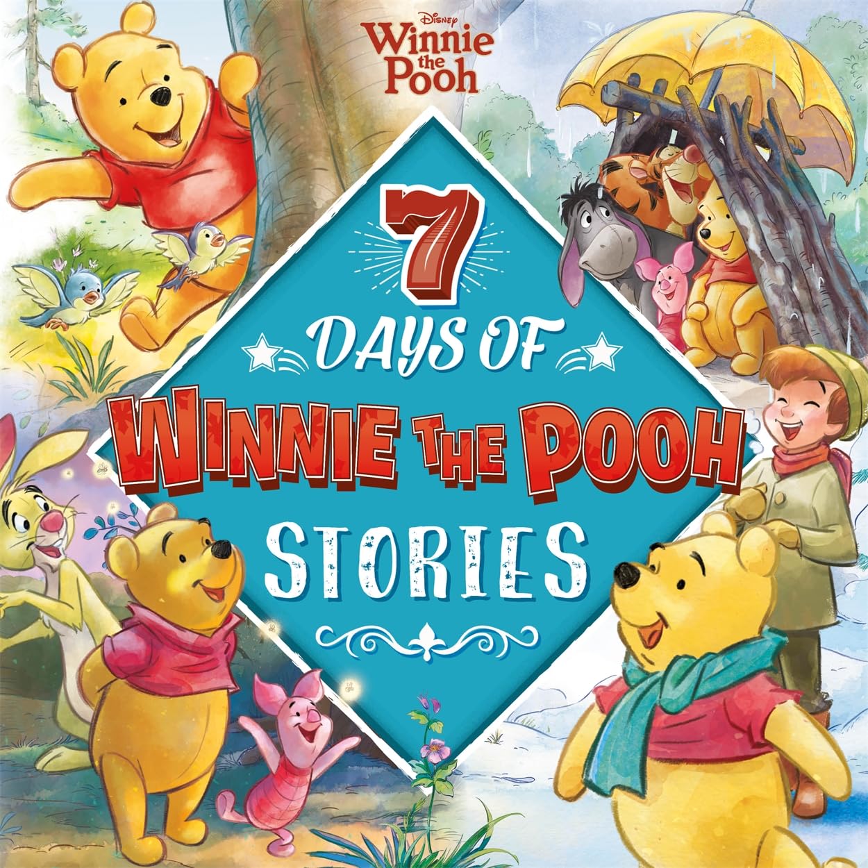 Disney Winnie the Pooh: 7 Days of Winnie the Pooh Stories (Collection of Illustrated Tales)
