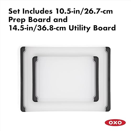 Miniatura 7 de OXO Good Grips - Escurridor de ensalada grande de 622 cuartos  Set de 2 piezas de tablas de cortar