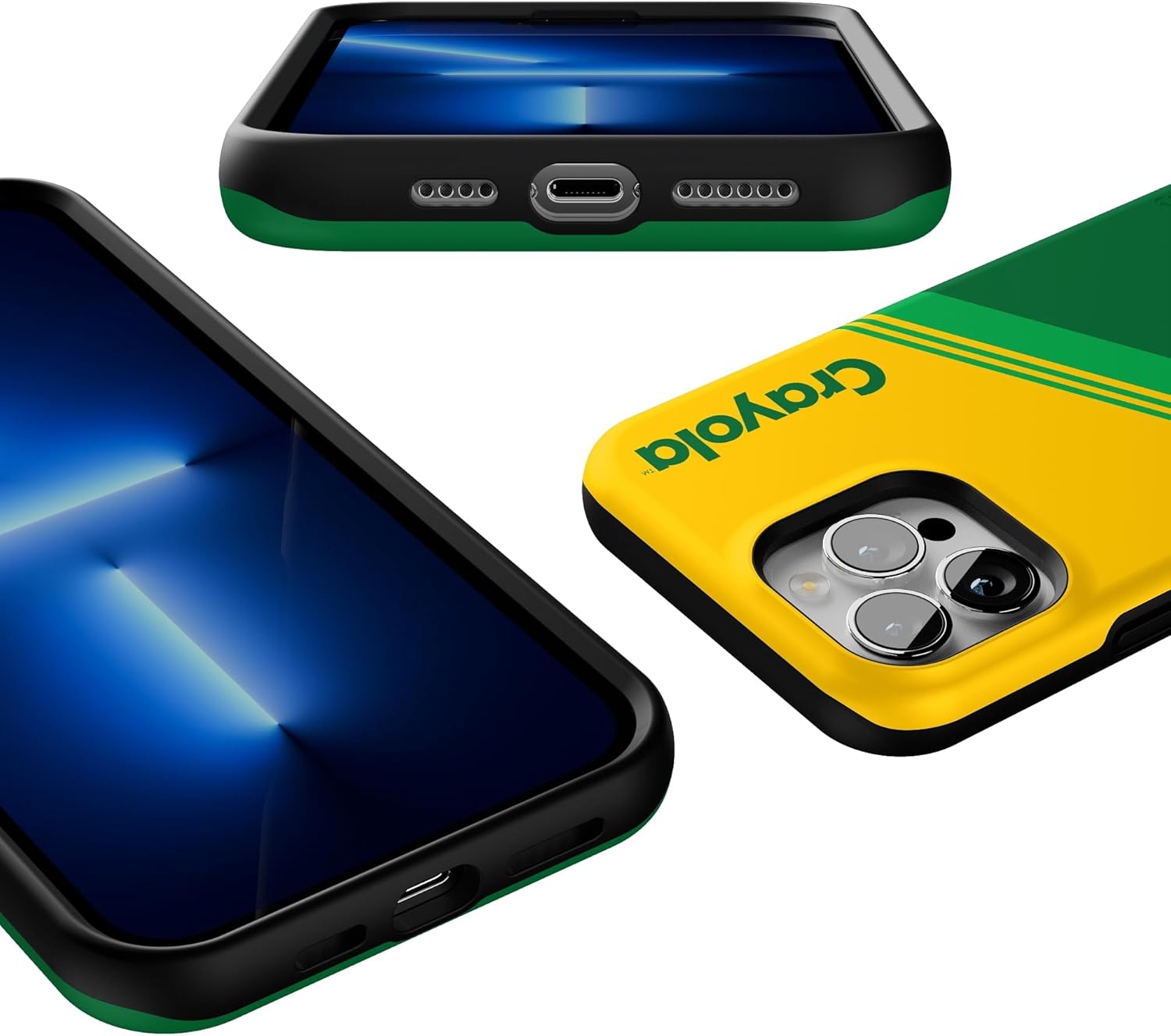 Casely iPhone 13 Pro Max Case | Keep It Classic | Crayola Crayon Box | Bold Protective Design | Compatible with MagSafe