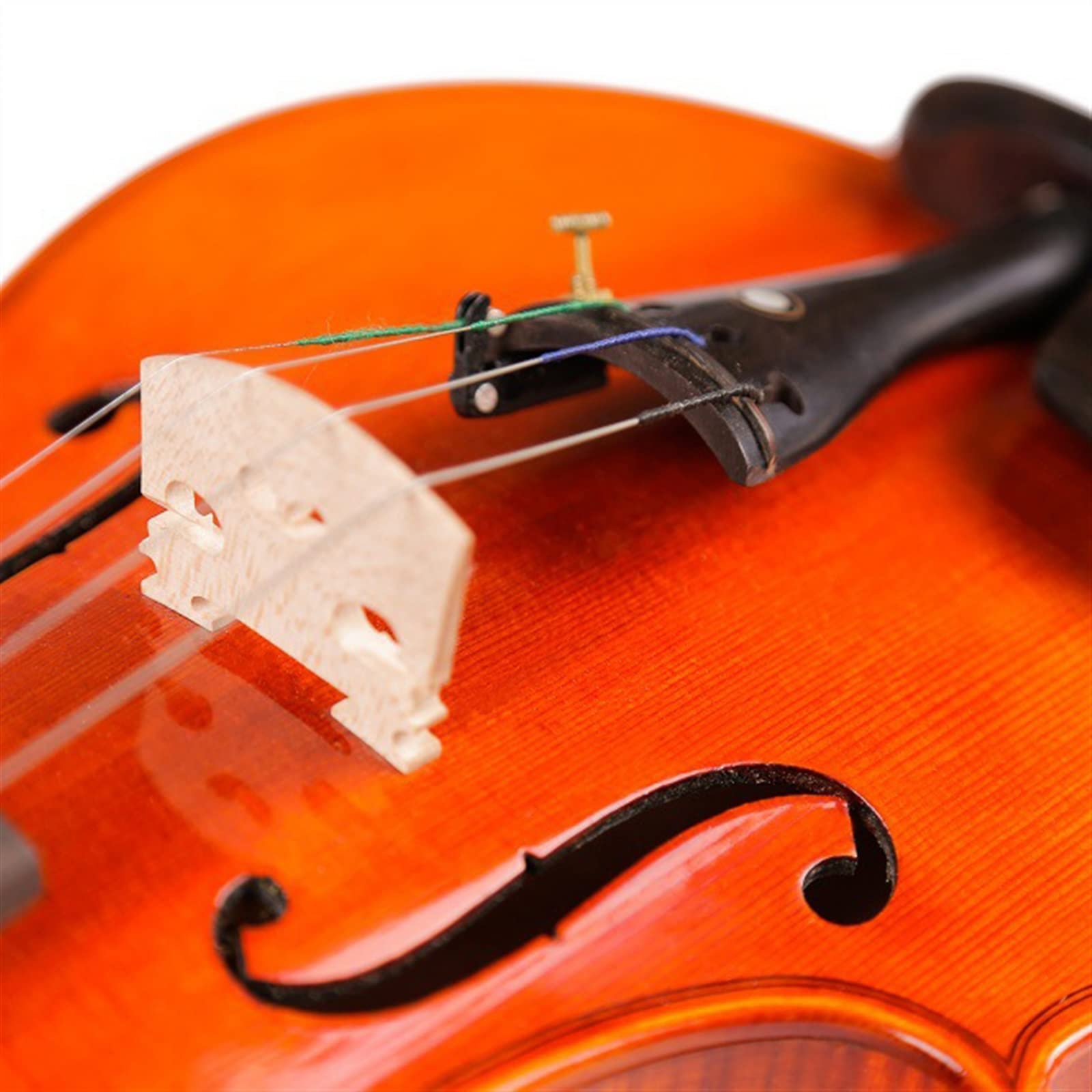 Strumento A Violino con Motivo A 4/4 Accessori in Ebano Giallo Dorato con Custodia E Arco Violini per Studenti