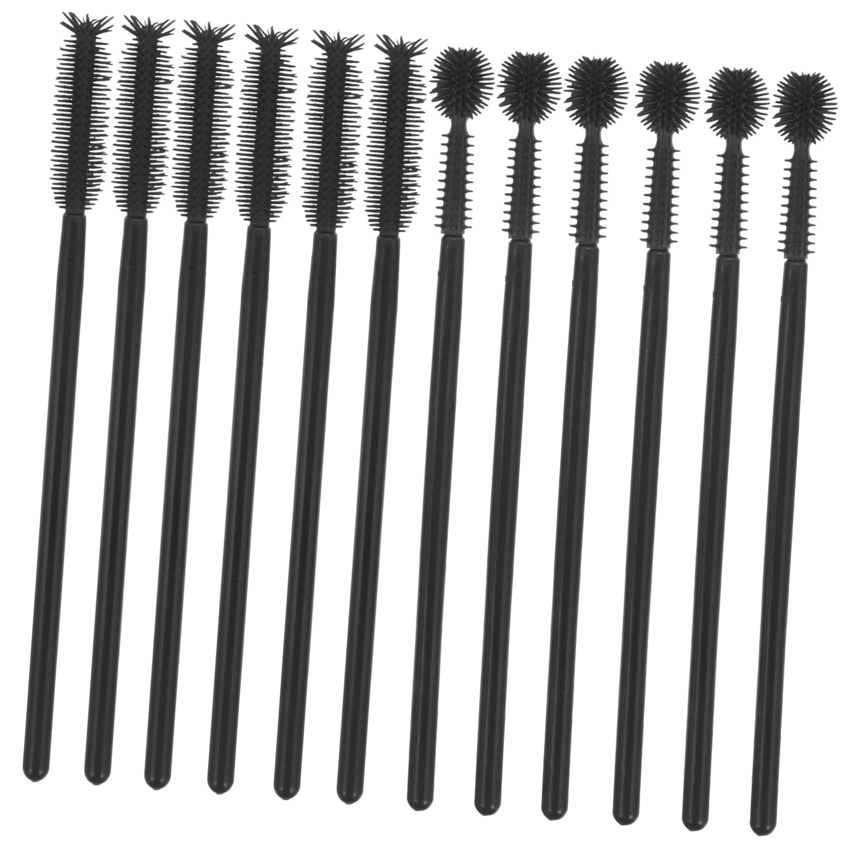 Baluue 100pcs Lash Brush Wands Eyelash Brush Set for Makeup Artists Lash Extensions and Home Use
