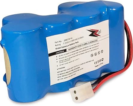 ZZcell Battery Replacement for Euro Pro Shark Vacuum Carpet and Carpet Sweeper XB1918, V1917, V1950, VX3