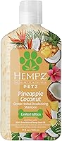 Hempz Tropical Coconut Deodorizing Pet Shampoo for Dogs & Cats - Hemp Seed Oil, Vegan, 17oz Gentle Wash