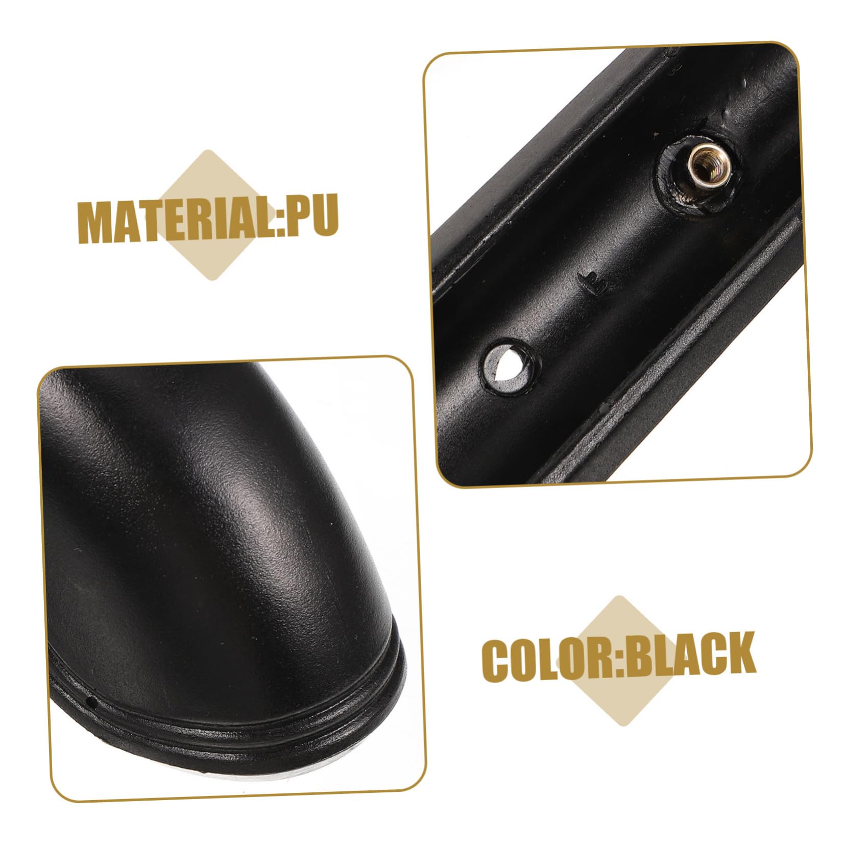 PACKOVE 8piezas Cojín Reposabrazos Para Sillas y Sillas De Ruedas Almohadilla De Pu Accesorios De Para Reposabrazos Para Aliviar La Presión y Cuello