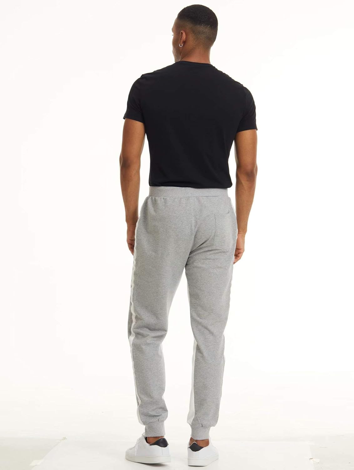 MAGCOMSEN Workout Pants for Men with Pockets Running Pants Sports Pants Drawstring Sweatpants Workout Pants Athletic Pants Jogger Pants for Men Dark Grey