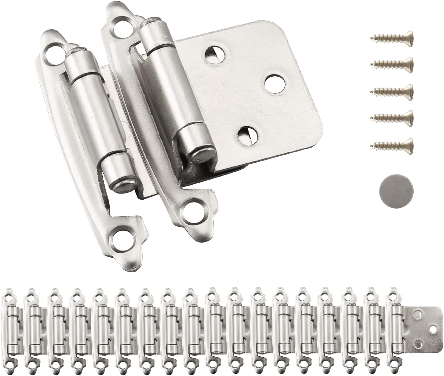 Buy HOME MASTER HARDWARE Self Closing Overlay Hinges 1/2