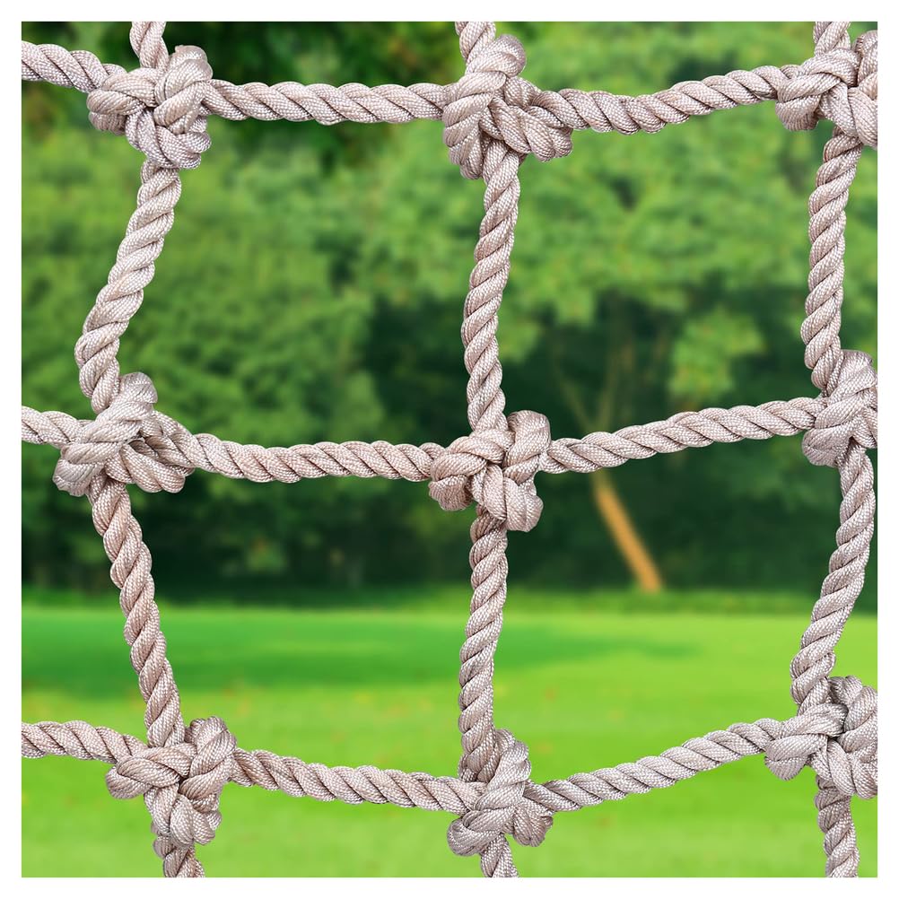 Red de escalada para niños, 1 x 2,5 m, red de seguridad de poliamida para columpios de árbol y balcones y escalera de cuerda, ideal para interiores y exteriores, para diversión segura