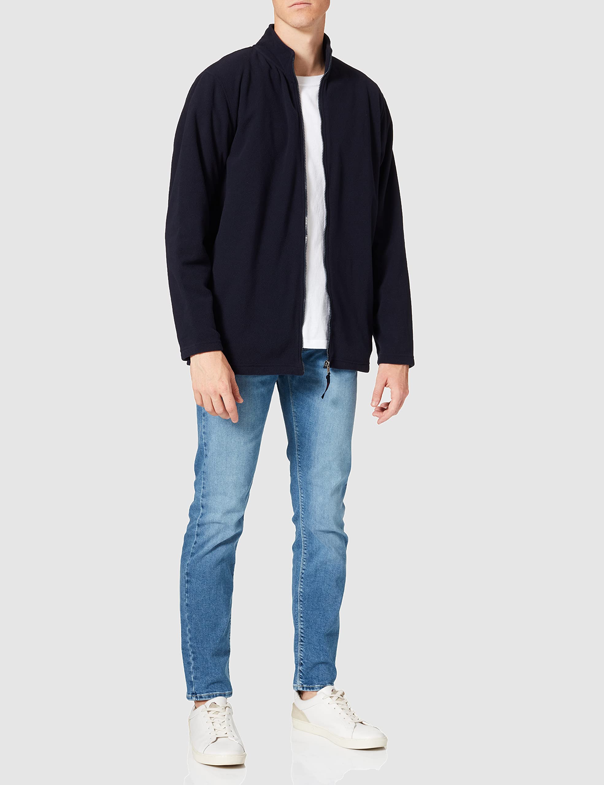JP 1880 Hommes Grandes Tailles L-8XL Veste Polaire, col Montant et Poches zippées, Collection Outdoor 705552