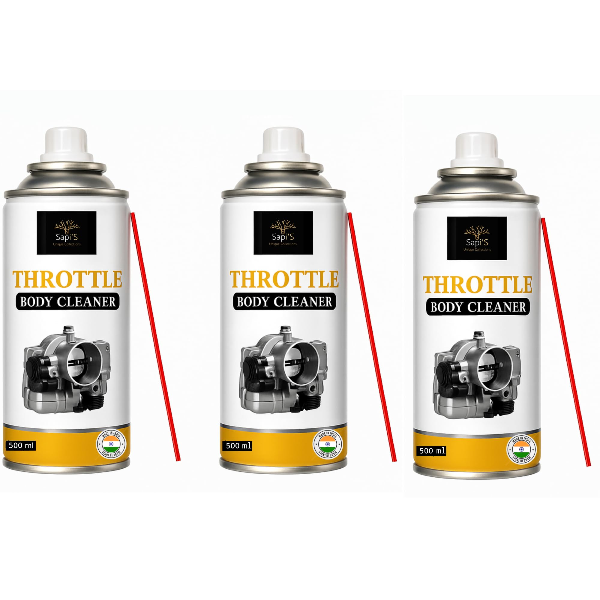 SAPI'S 1500ml Throttle Body, Engine & External Body Cleaner - Powerful Vehicle Cleaning Solution-image-37