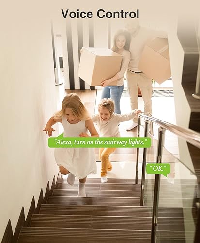 Miniatura 3 de GHome Smart Interruptor inteligente de 3 vías, interruptor de luz Wi-Fi compatible con Alexa y Google Home, requiere cable neutro, temporizador de